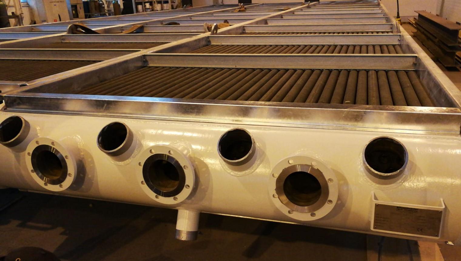 SIX LARGE HEAT EXCHANGERS DELIVERED News Progresja S.A.