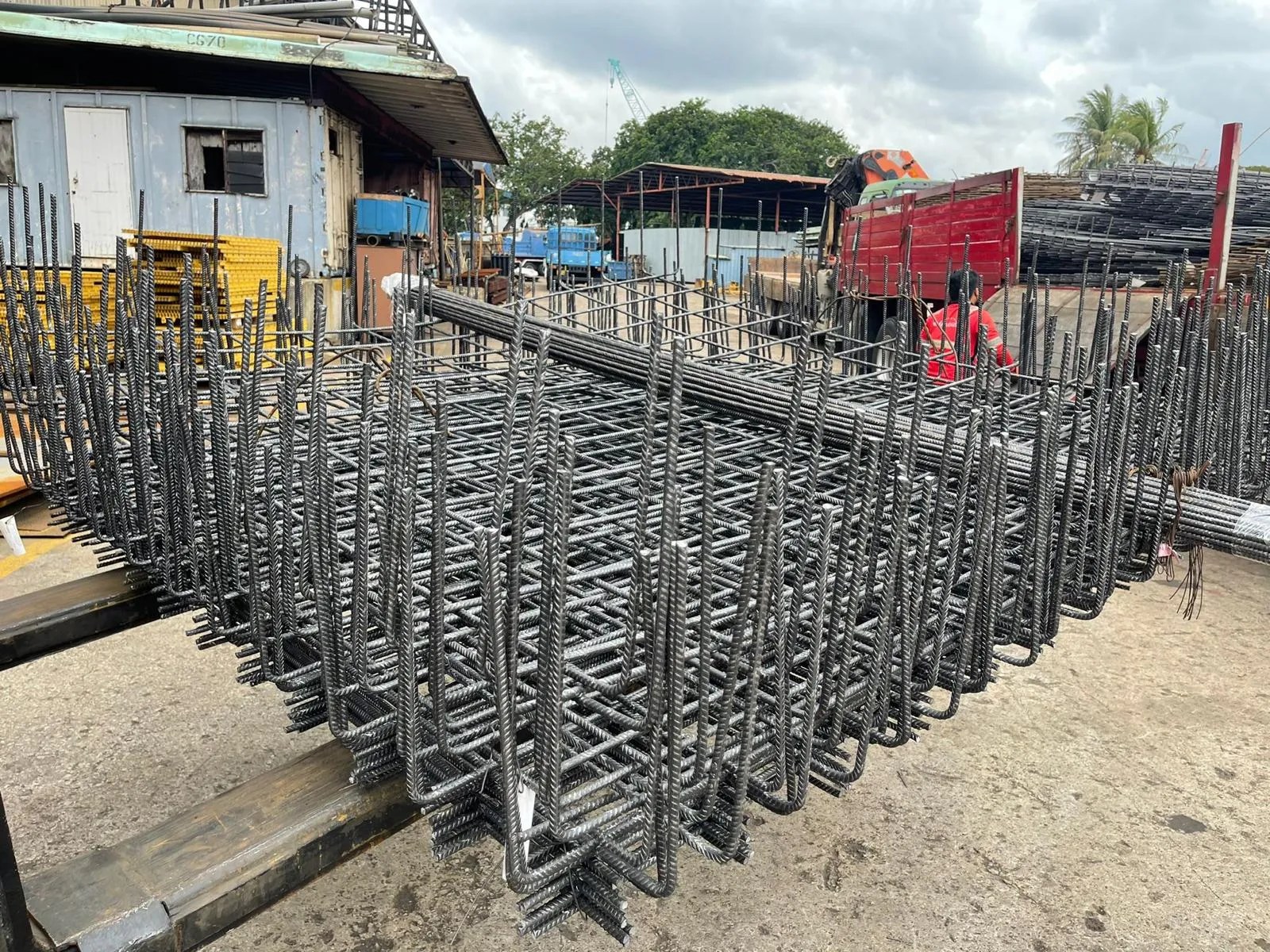 BRC Wire Mesh Singapore Prefabricated Steel Cages