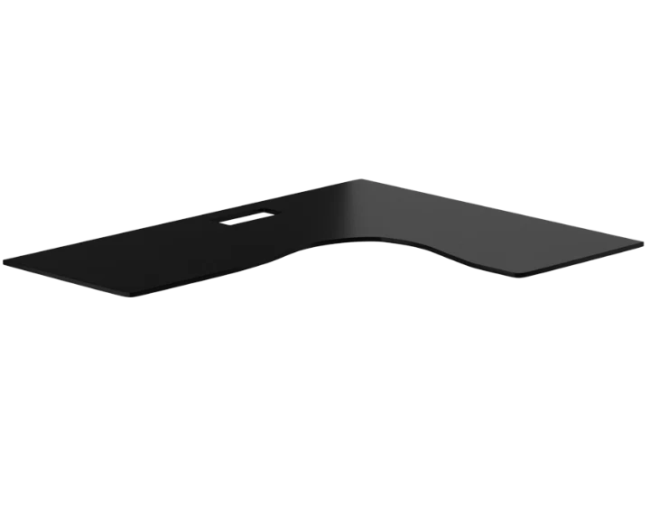 LShaped Table Top 59" x 59" for Corner Standing Desk Midnight Maple Canada Progressive