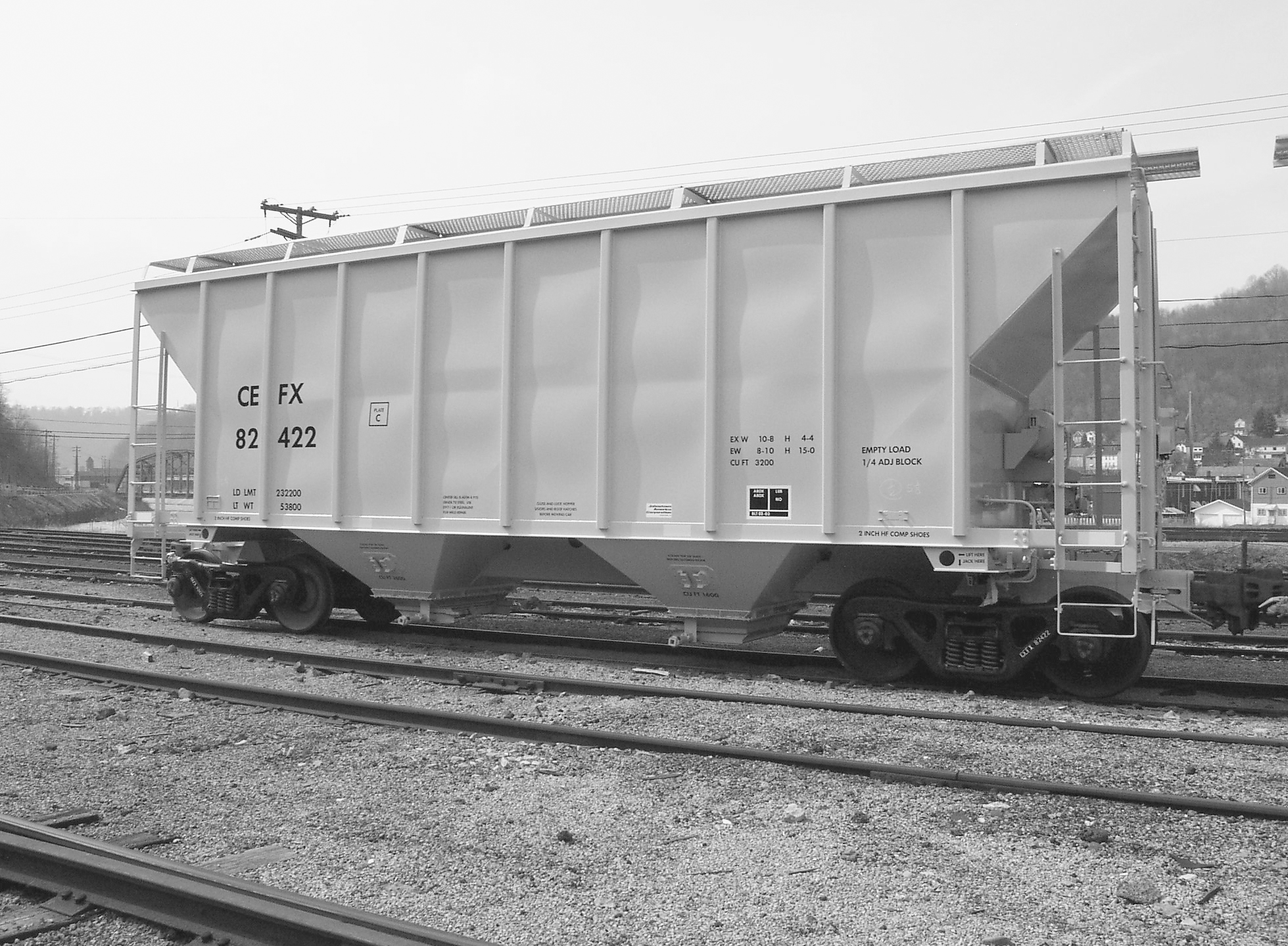 Rail Industry Component FreightCar America Inc. Small Covered Hopper