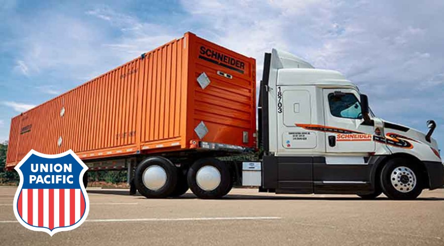 List Of All Companies At Edgerton Intermodal 2023 Rail News - Up, Schneider Team Up For Intermodal Service In 2023. For Railroad Career Professionals