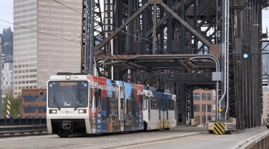 TriMet advances Steel Bridge lightrail work Railroad News