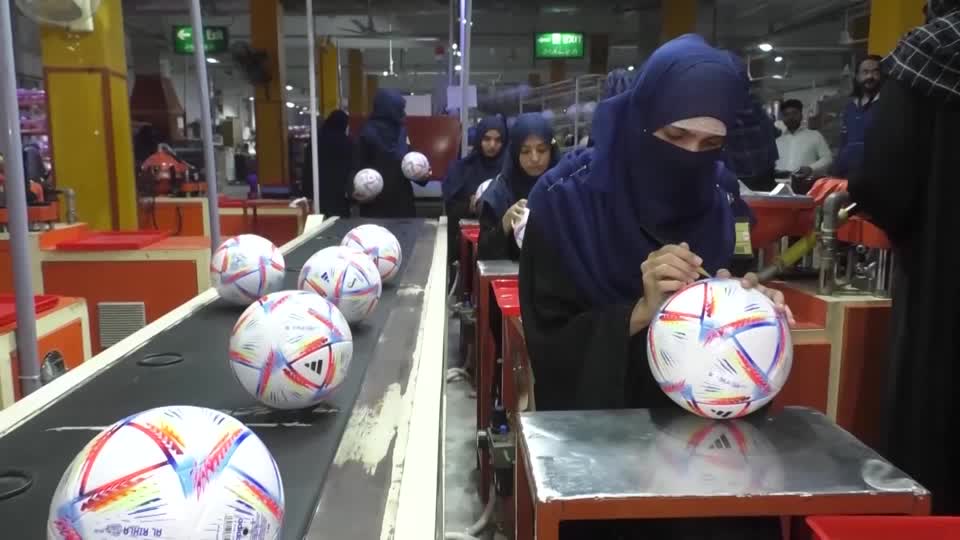 How Is A Soccer Ball Made? STEP BY STEP with VIDEO