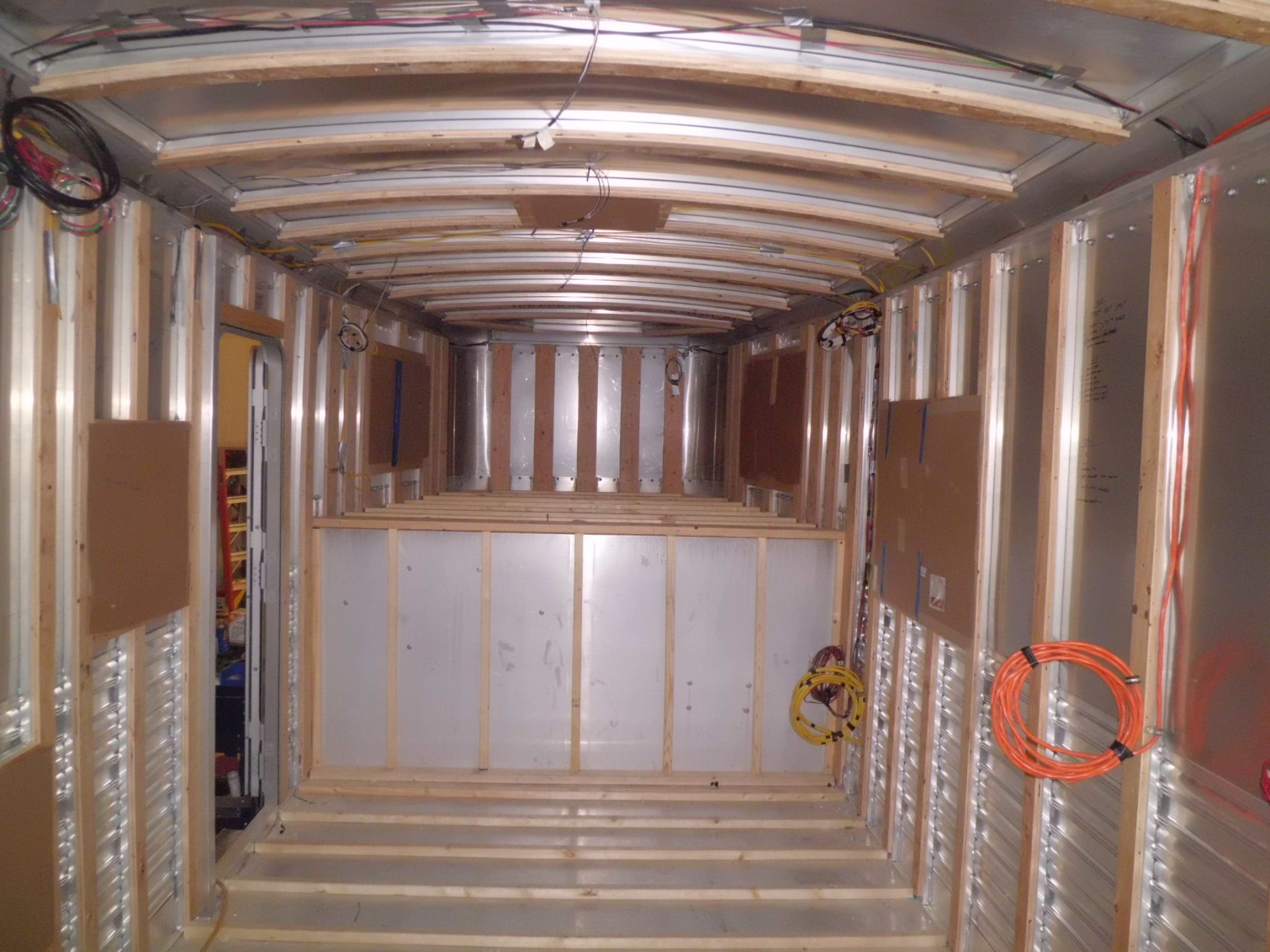 Full Custom Interior Progress RV