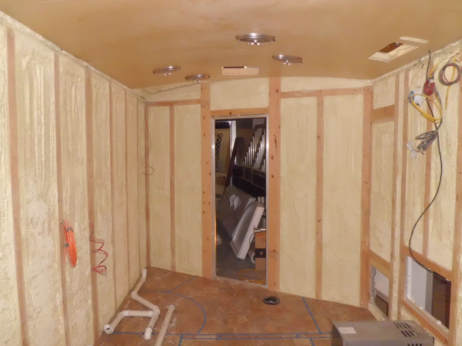 Full Custom Interior Progress RV