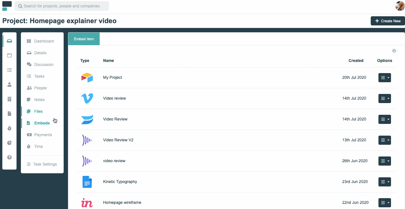 Project.co & Loom Integration