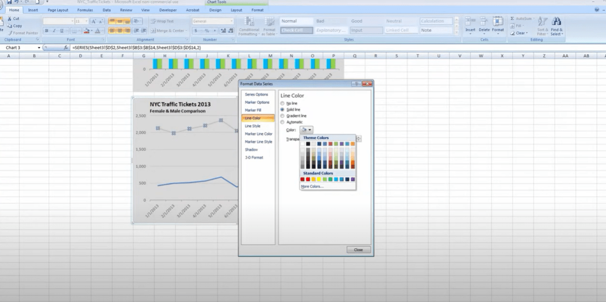 How to Change a Line Chart in Excel? Easy 5 Steps