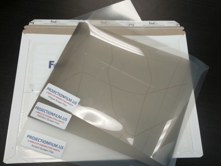 Rear Projection Film Samples ProjectionFilm.us