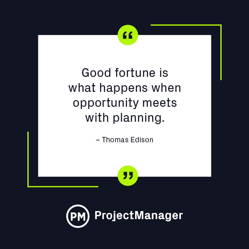 34 of the Best Planning Quotes - ProjectManager