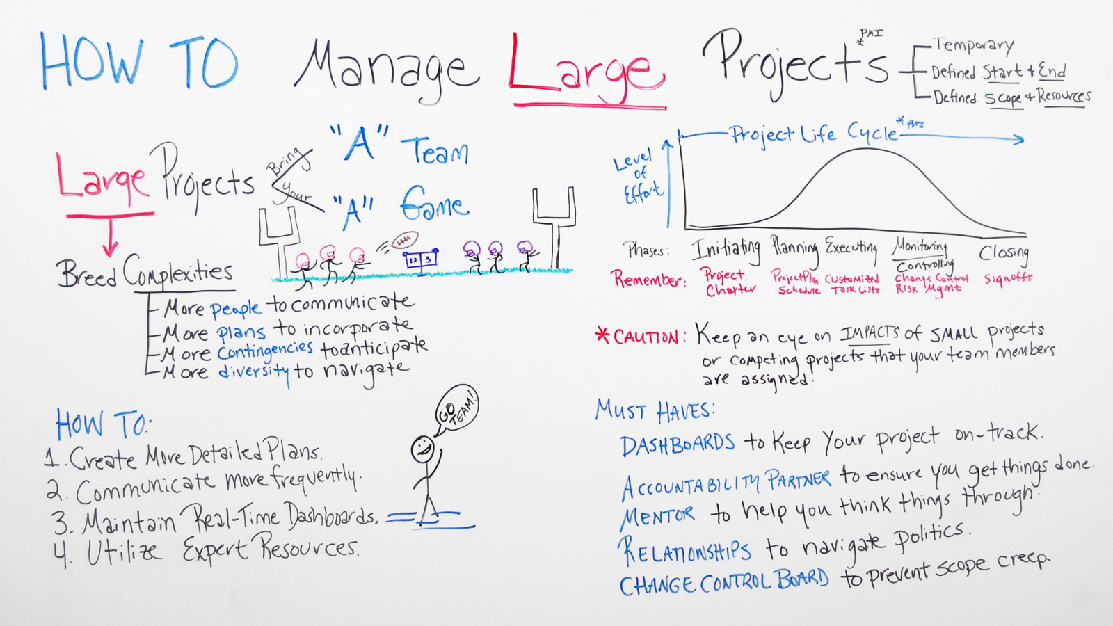 How to Manage Large Projects