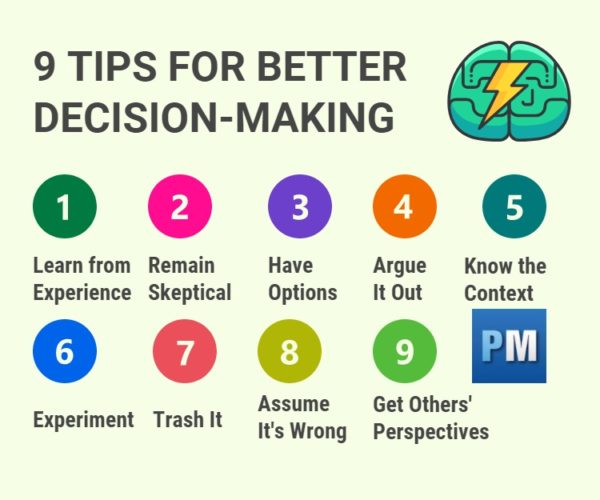 9 Ways to Improve Your DecisionMaking