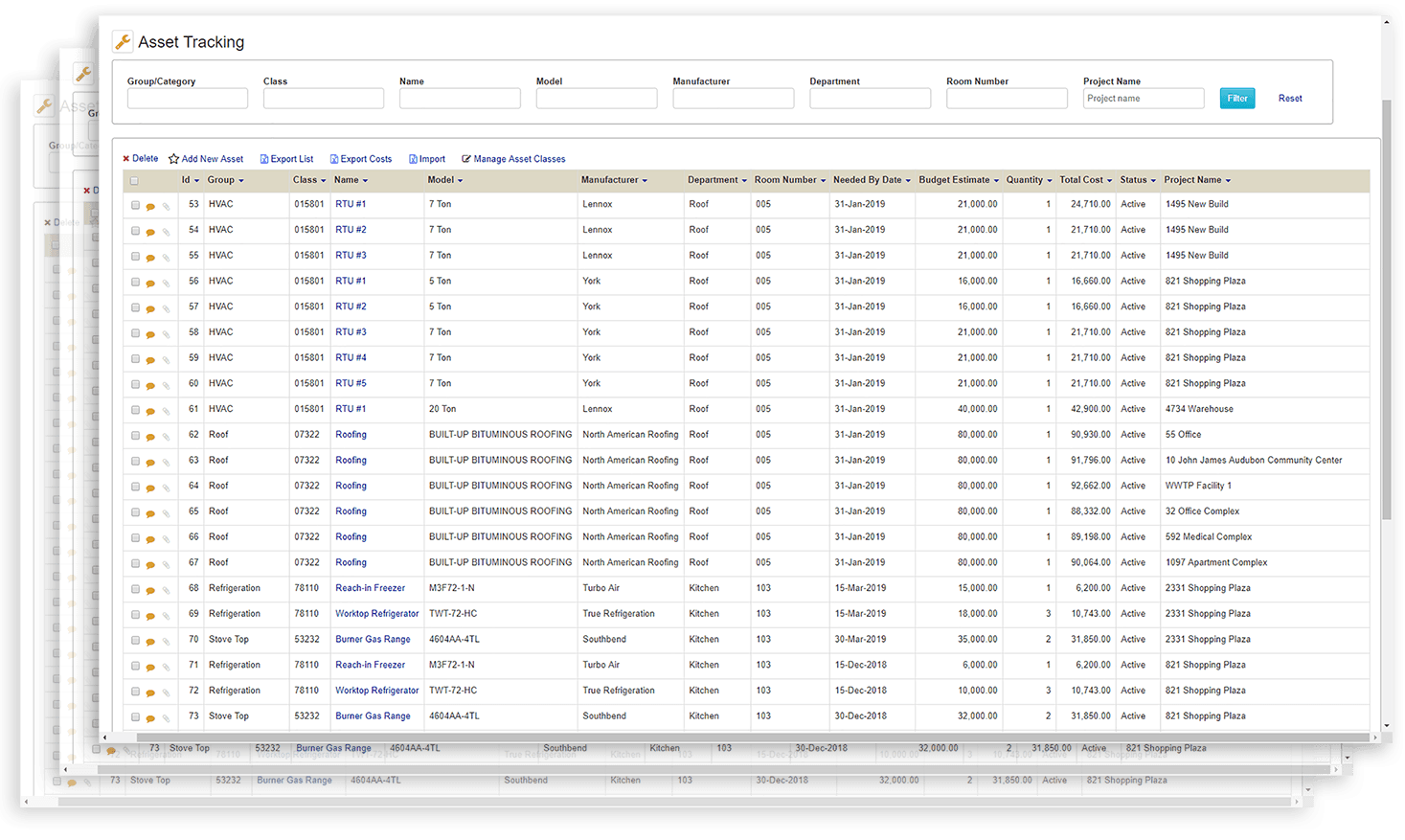 Projectmates Construction Asset Tracking Software