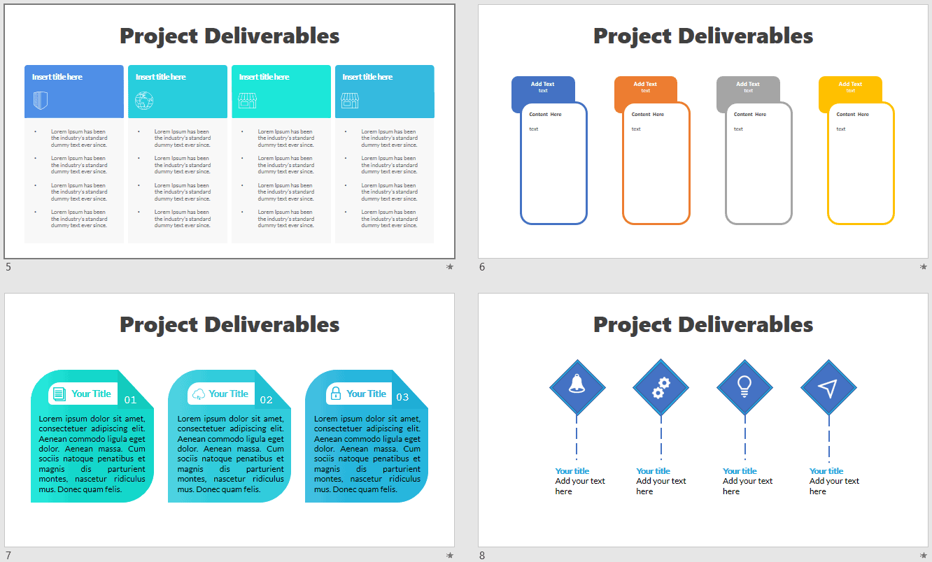 10 Project Management Infographic Templates Project Deliverables Knowledge Hub for Project