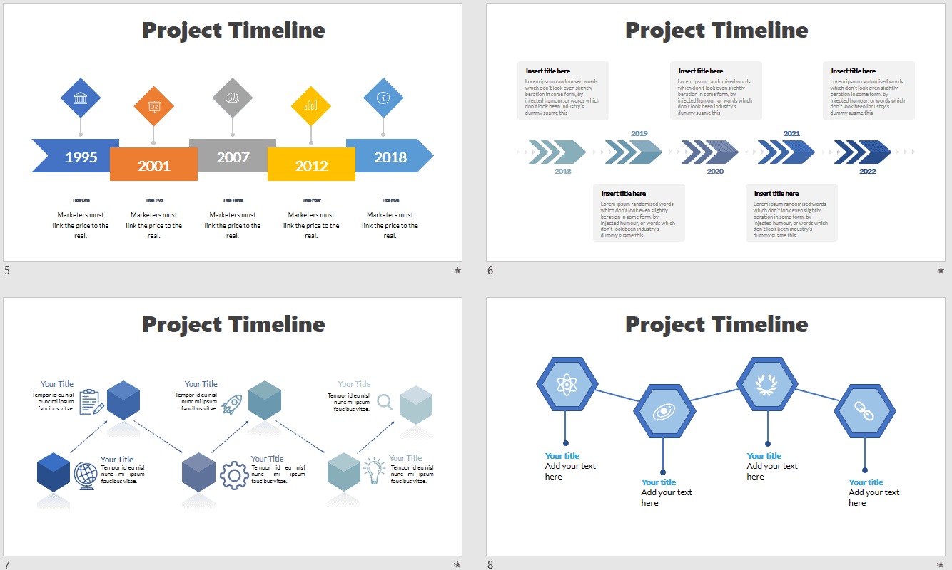 10 Free Project Management Infographic Templates Project Timeline Knowledge Hub for Project