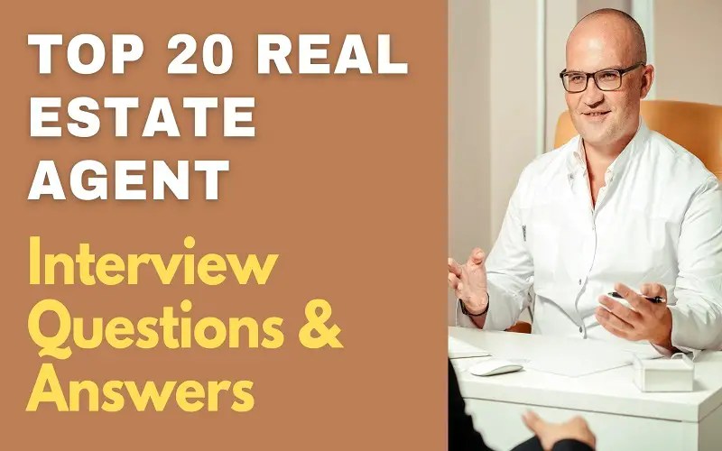 Top 25 Real Estate Agent Interview Question and Answers 2024