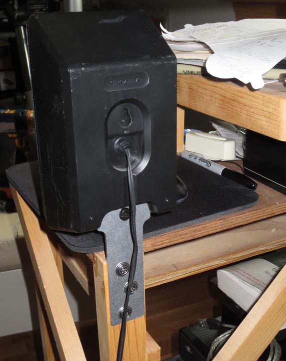 Making Custom Computer Speaker Mounting Brackets Projects by Zac