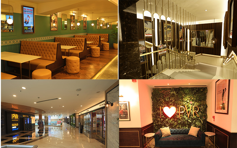 PVR, Ambience Mall, designed by DesignEx India's first NewsPortal on