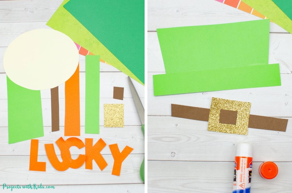Leprechaun Craft for Kids to Make Projects with Kids