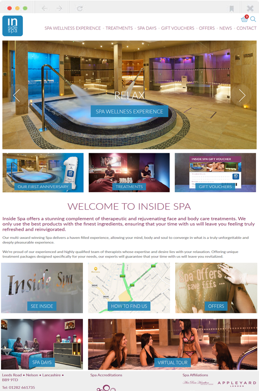 Inside Spa Web Design, SEO & Digital Marketing Agency