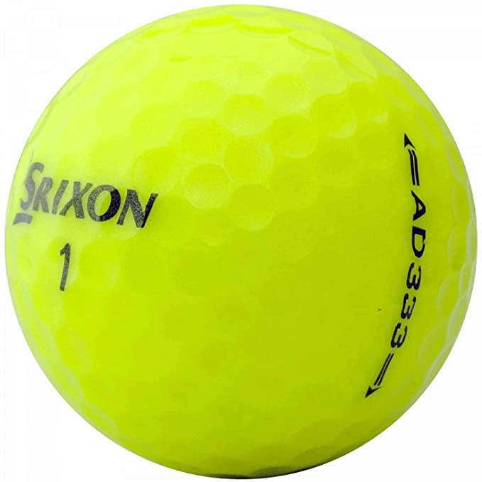 Srixon AD333 Yellow Lake Balls Pro Lake Golf Balls Used Golf Balls