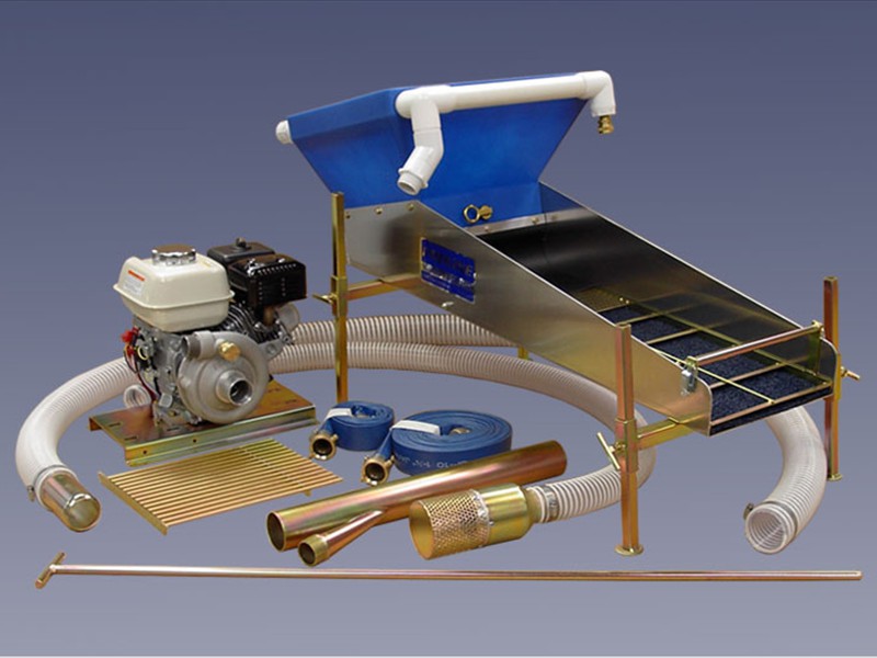 How to build a highbanker dredge combo how to make a sluice box recoke