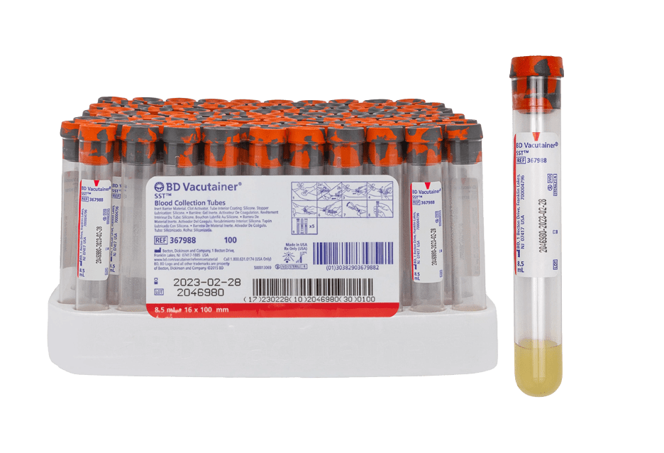 BD Vacutainer® SST™ Venous Blood Collection Tube Serum Tube Clot