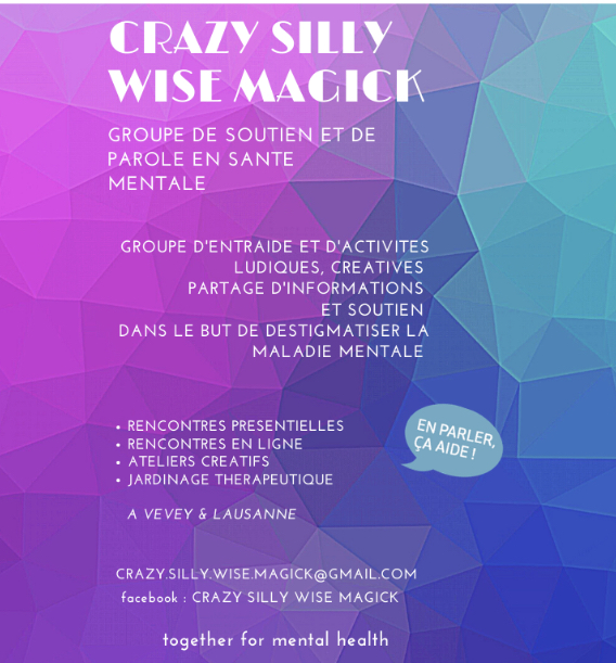 Groupe de soutien et de parole en santé mentale à Lausanne
