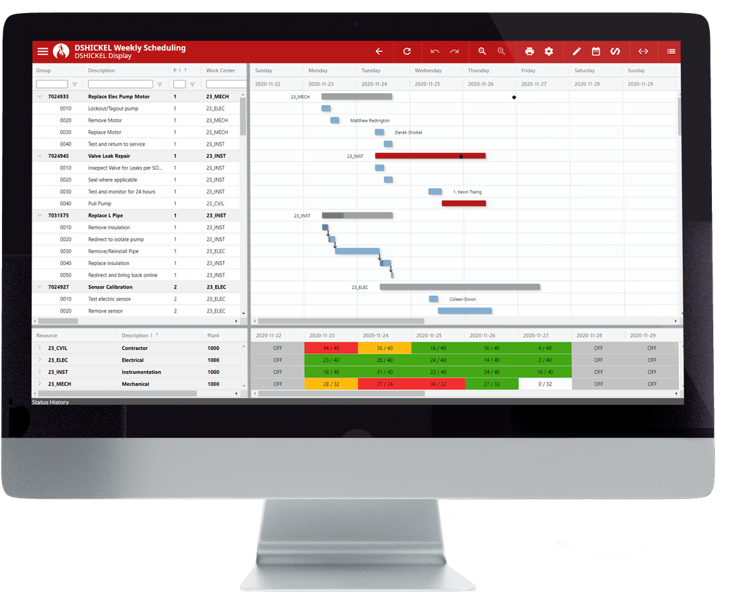 Maintenance Planning & Scheduling Software Prometheus Platform