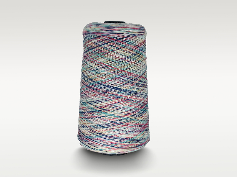 Space Dye Acrylic Yarn Melange Yarn Ring Spun SectionDyed Fancy Yarn
