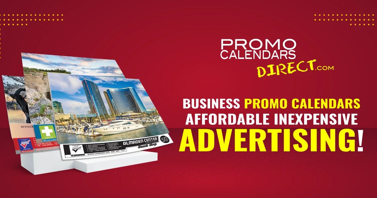 Promotional Calendars for Businesses Company Calendars Promo