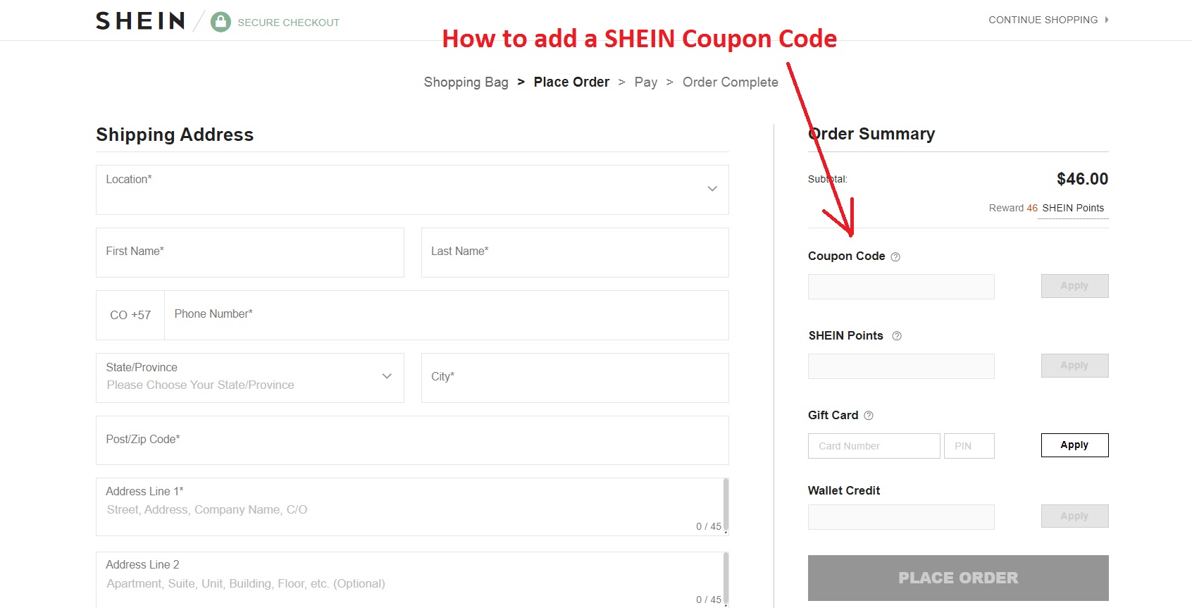 SHEIN Coupon Code ⇒ 35 Discount in October 2024