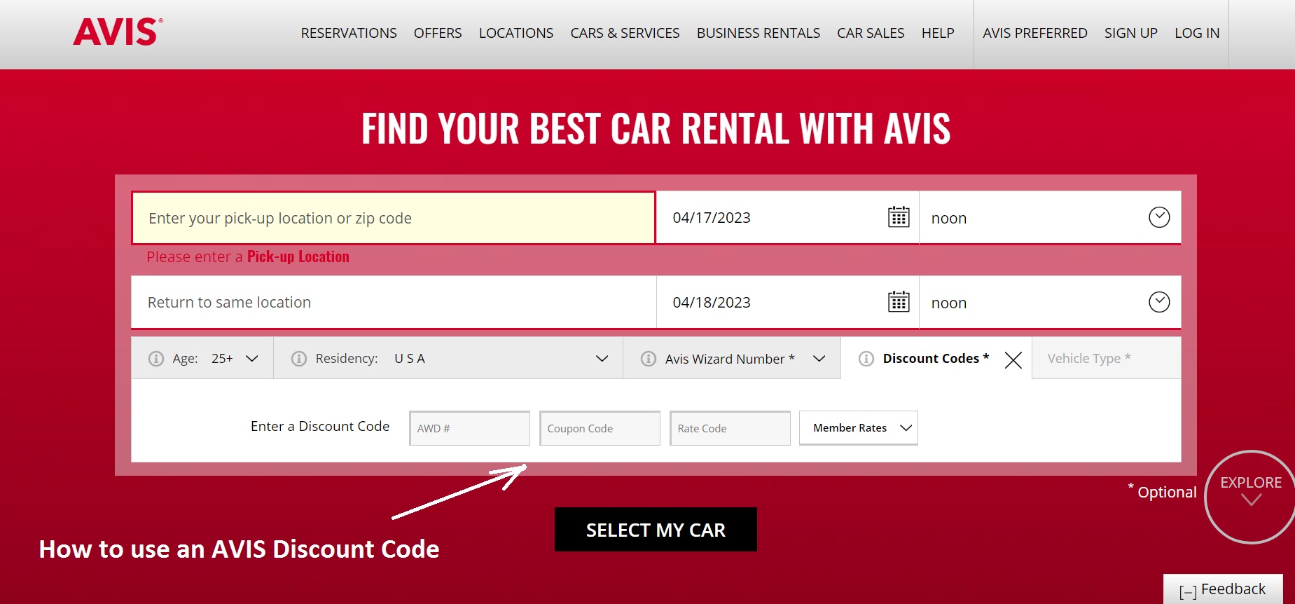 AVIS 쿠폰 코드 ⇒ 25년 2024월 XNUMX 할인
