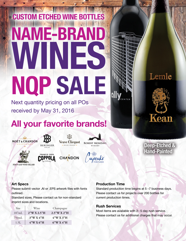 PromoOffers Wines from A Plus Wine Designs