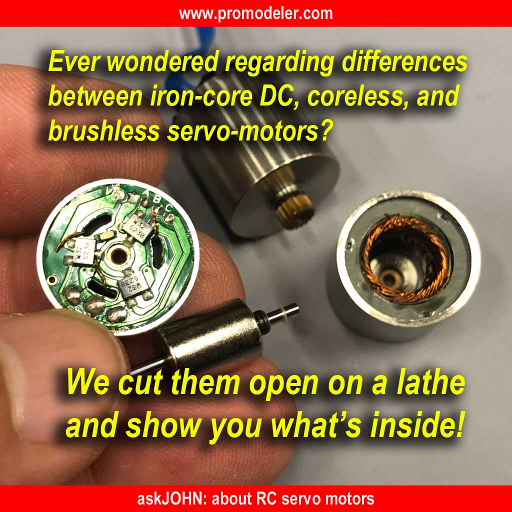 About RC servo motors