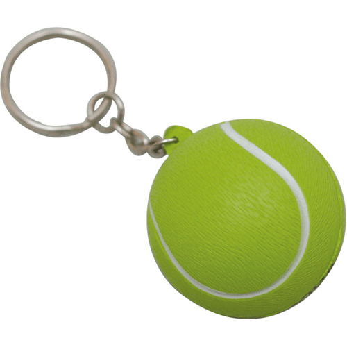 Personalised Stress Tennis Ball Keyrings PromoPAL