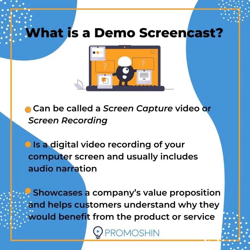 What Is a Demo Screen Cast? Promoshin Animated Explainer Video