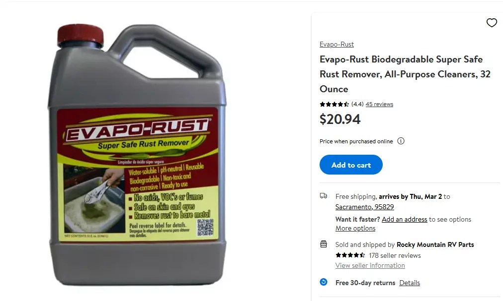 Best Brake Rotor Rust Removal Spray Evapo Rust! Vehicles, Cars and