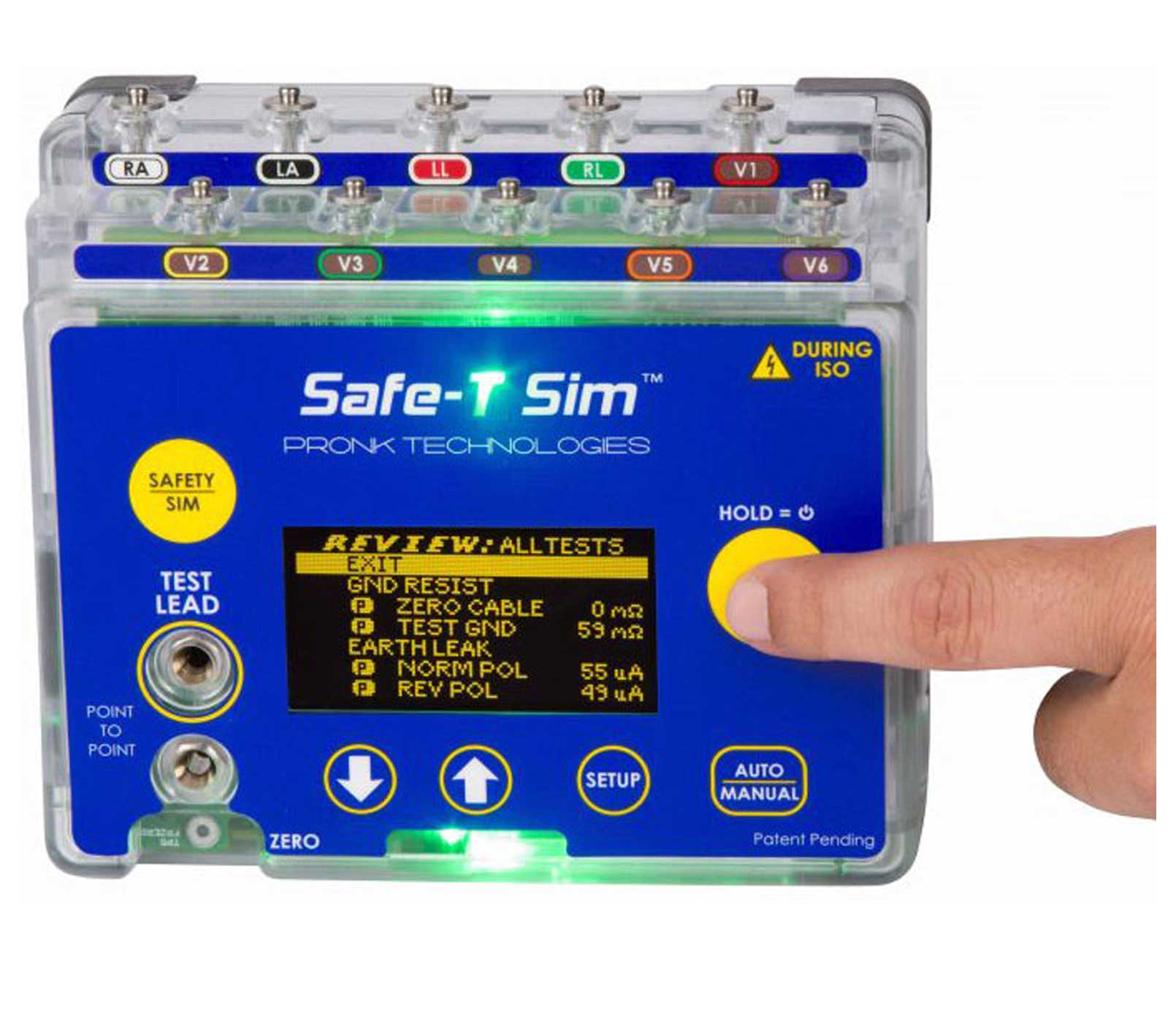 NEW! SafeT Sim™ Electrical Safety Analyzer Pronk Technologies