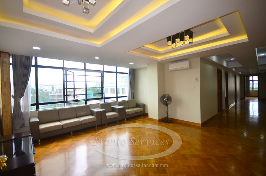 10 mins to Myanmar Plaza, 4 Bedrooms Condo (Ref5351) PRONTO SERVICES