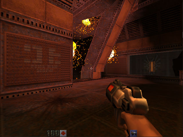 Quake II (1997) Blaster Research & Dimensions - PropDroid