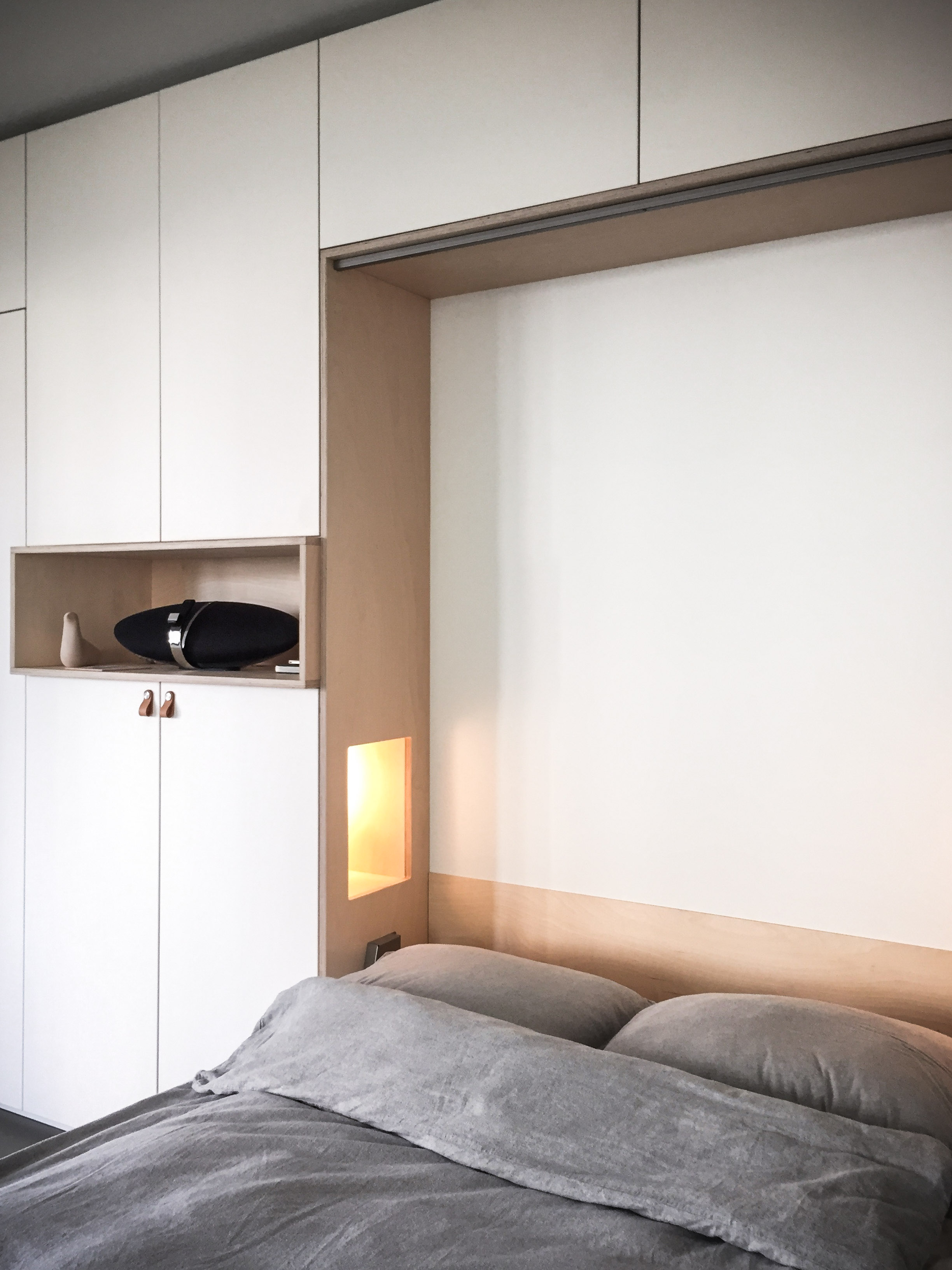 Kastenwand Met Opklapbed - Proper