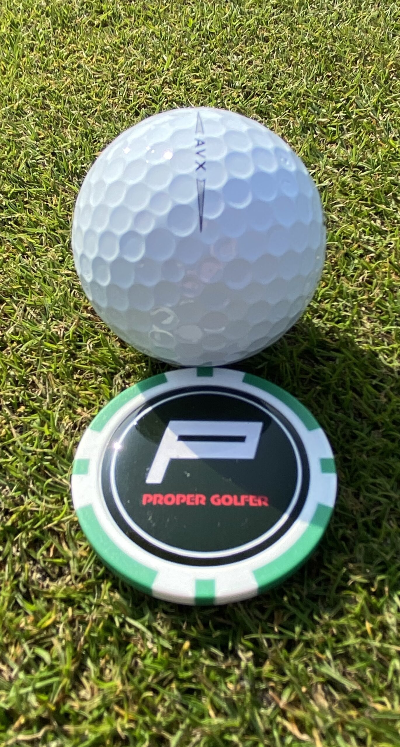 Proper Golfer Green Ball Marker Proper Golfer
