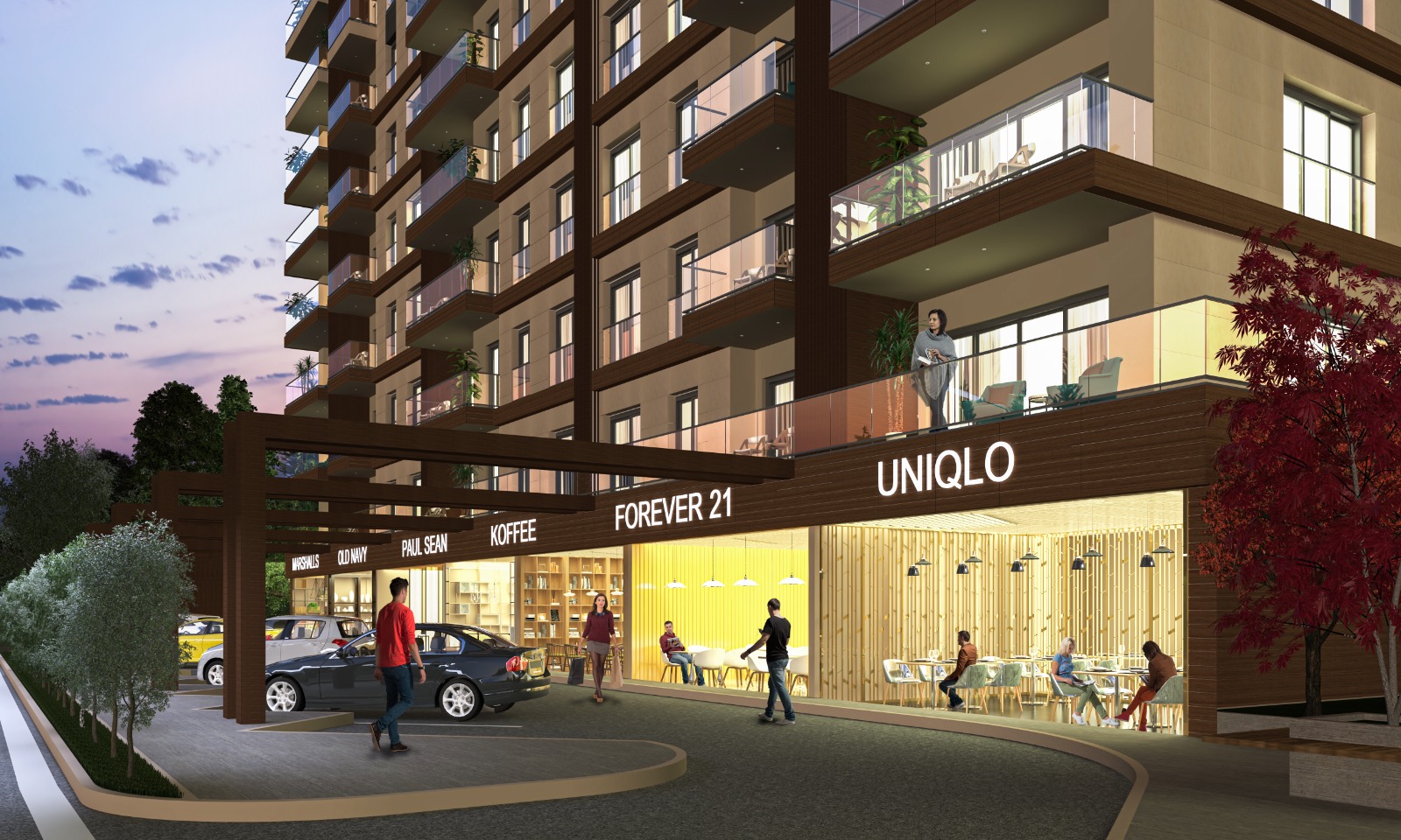 Apartments for sale near the tram station in Eyup Sultan Istanbul