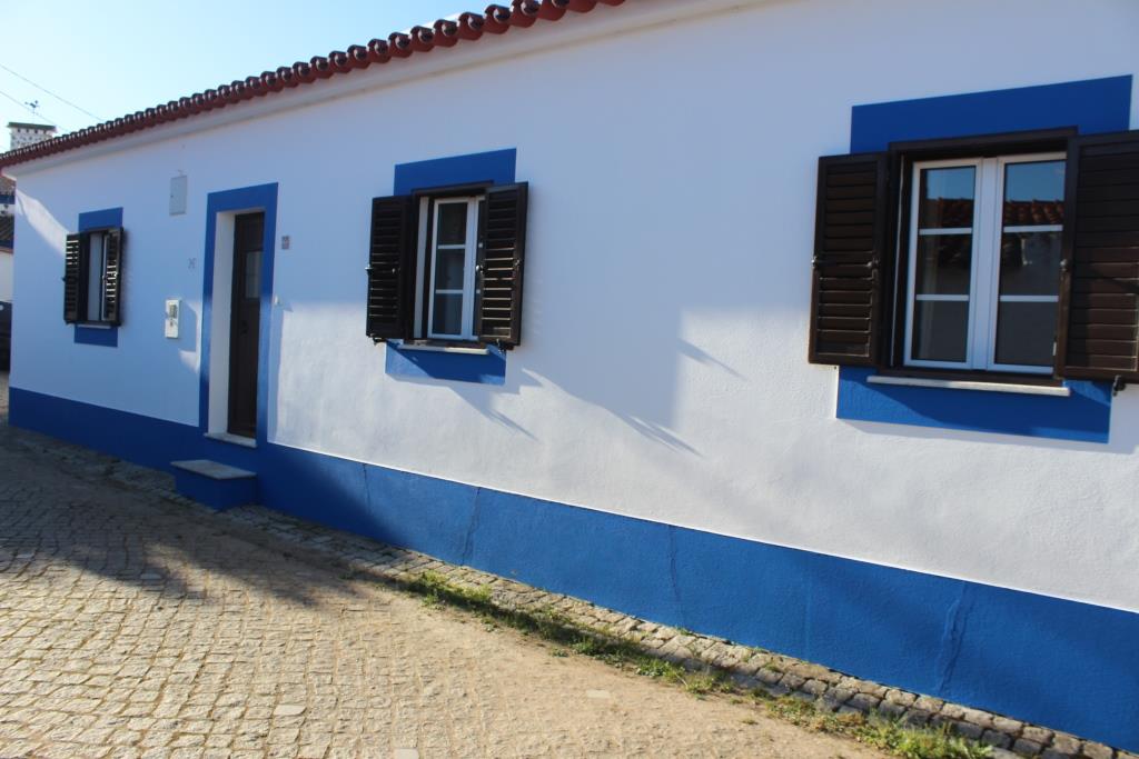A typical beautiful Alentejo house, in the small village of Vila Ruiva
