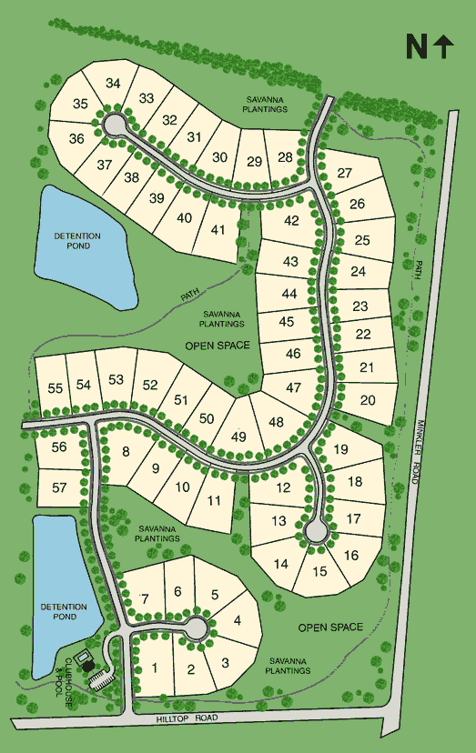 Rose Hill Site Plan Property Concepts Yorkville IL