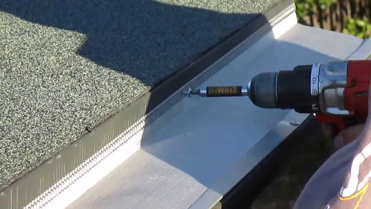 How to install gutters on a flat roof Property Division