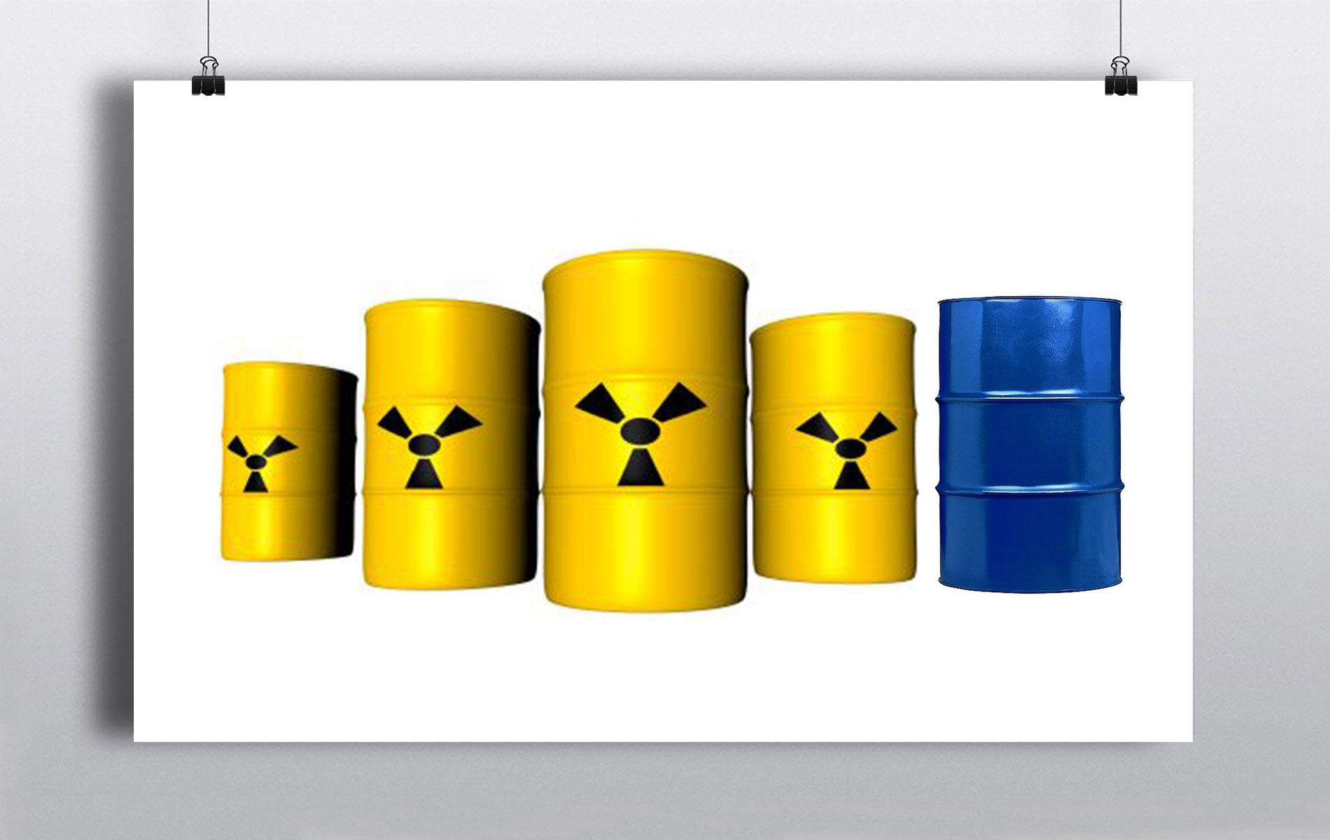 Toxic Waste Barrel Props
