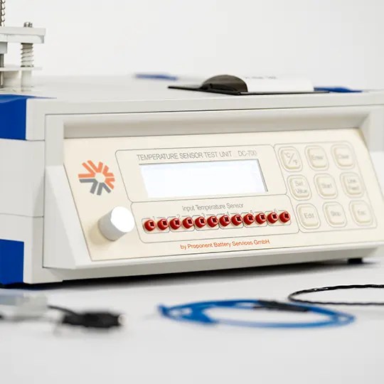 Temperature Sensor Test Unit DC700, NiCad Battery