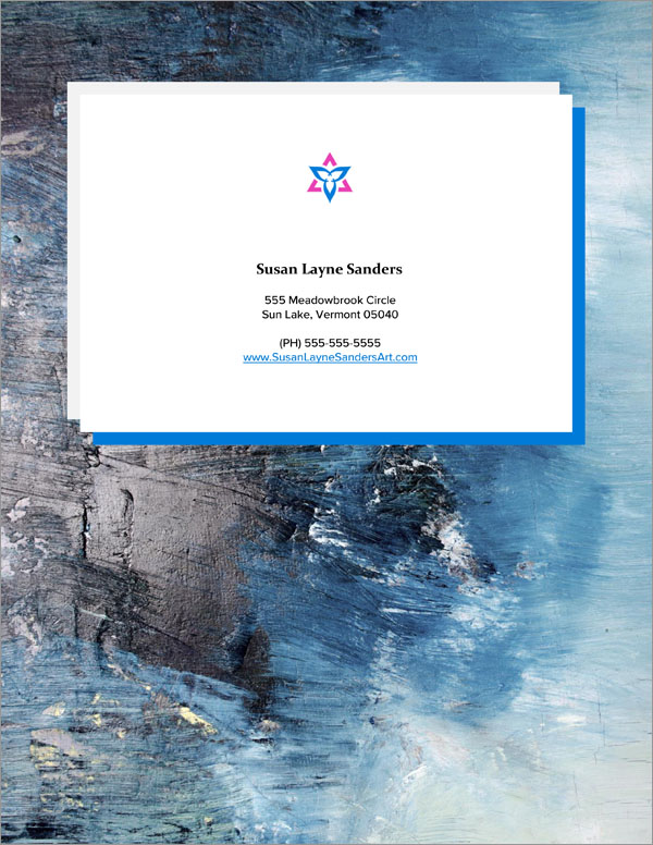 Artist Gallery Sales Sample Proposal Downloadable Template