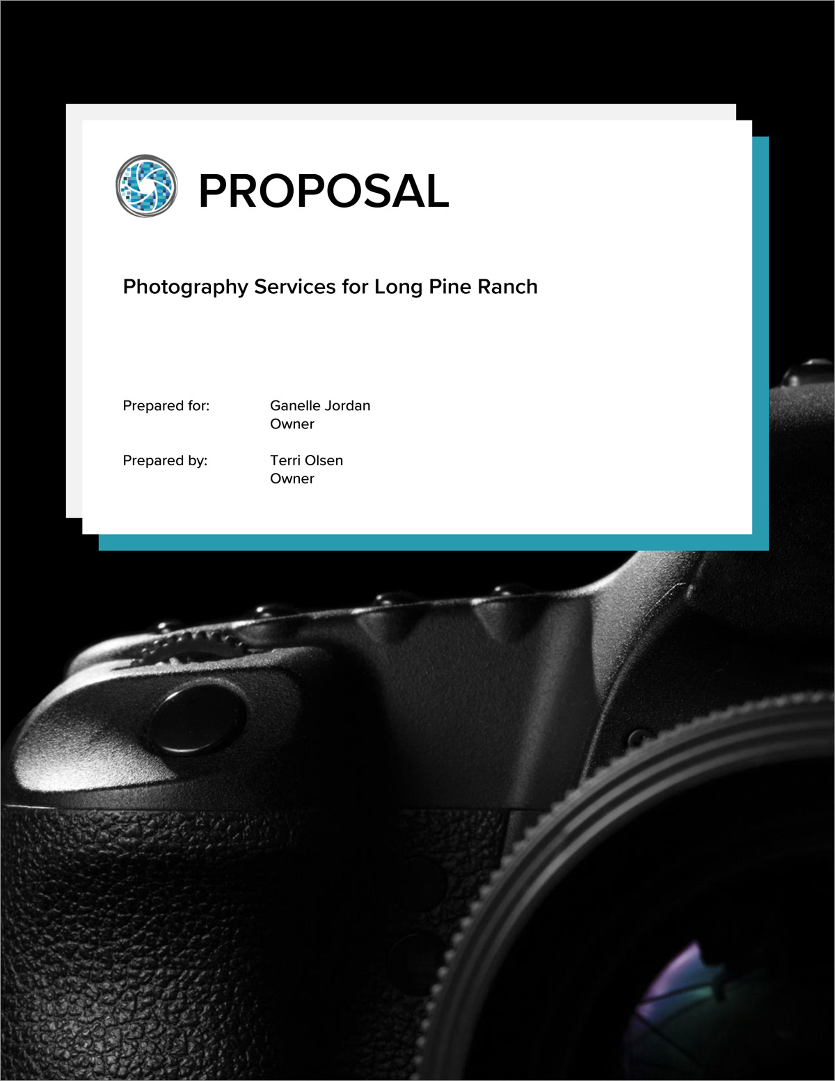 Photography Services Proposal 5 Steps